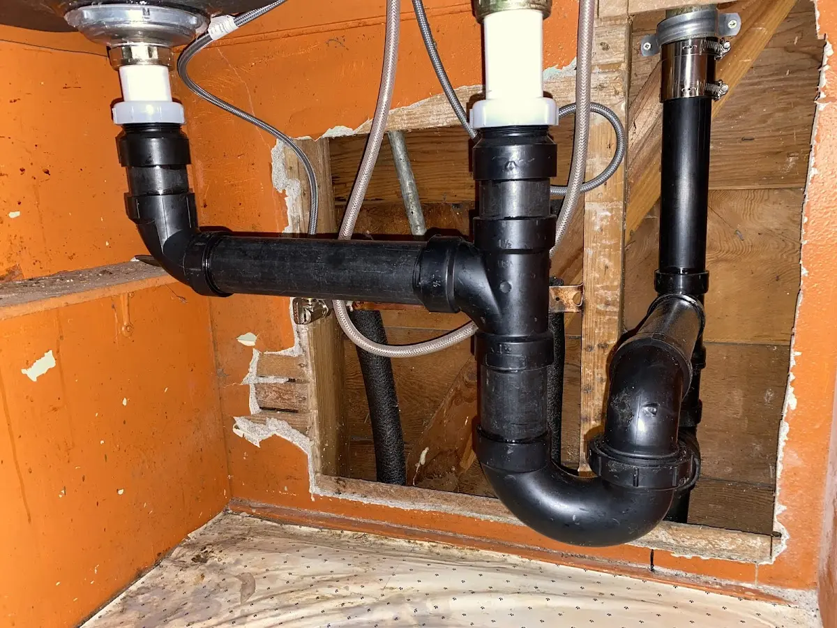 Professional Pipe Bursting equipment and tools on the job in Brookshire